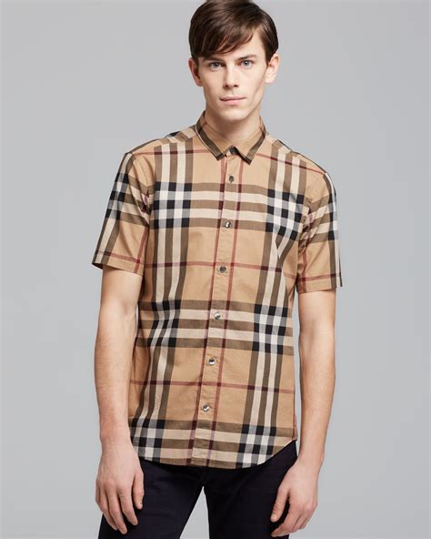 burberry plaid shirtdress|burberry men's shirts outlet.